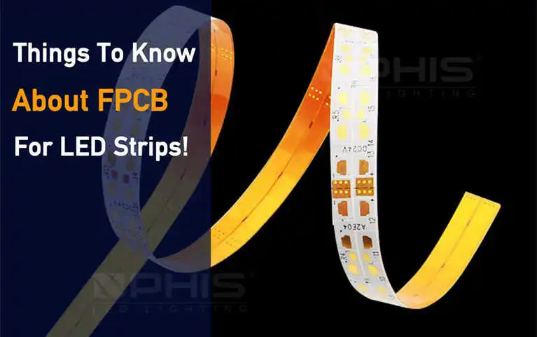 3oz copper PCB LED strip for reduced resistance in long runs