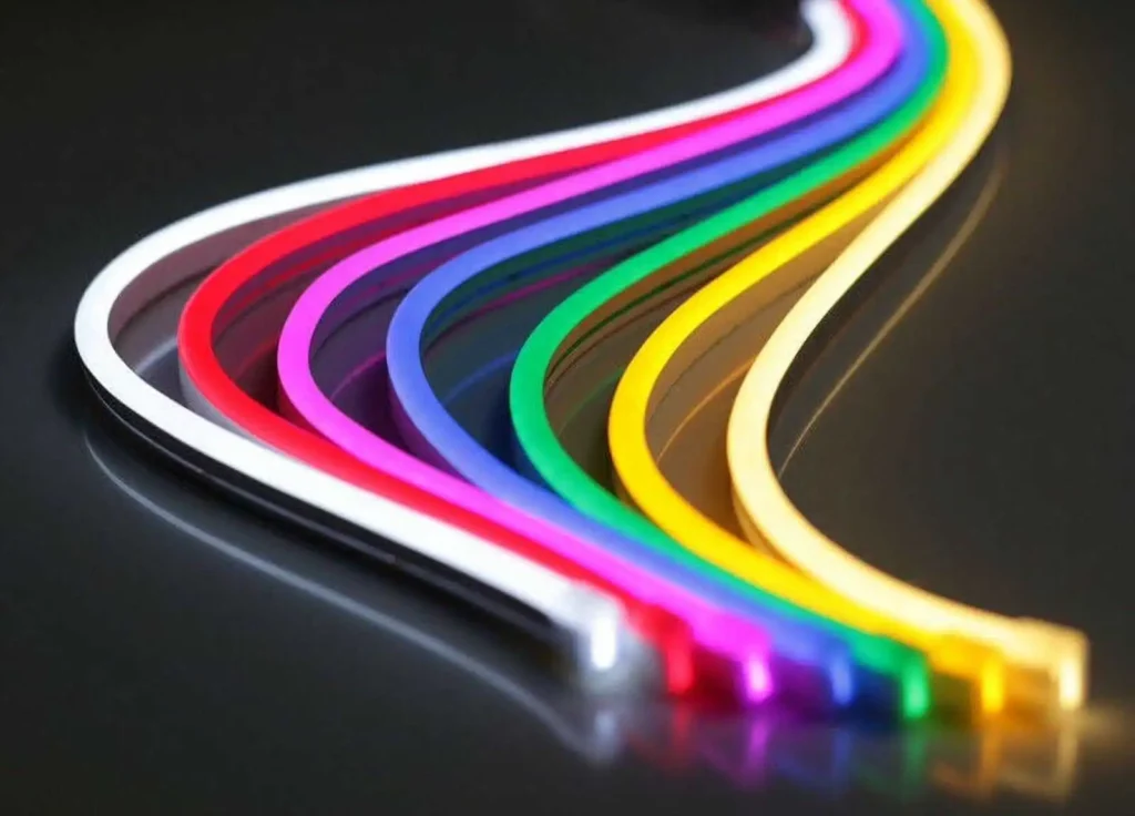 Led Neon Rope Light 12V LED Strip Lights Waterproof Silicone Rope Light for Indoor Outdoor Decoration