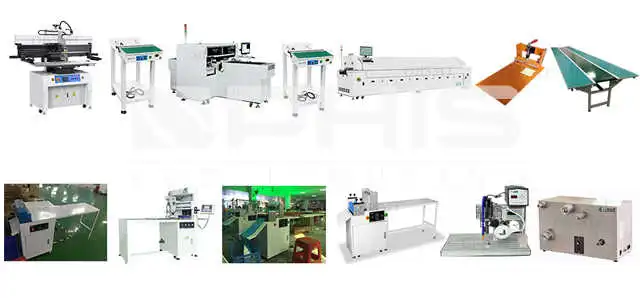 Automated SMT pick-and-place machine assembling LED chips on flexible PCB inside a China LED neon flex factory