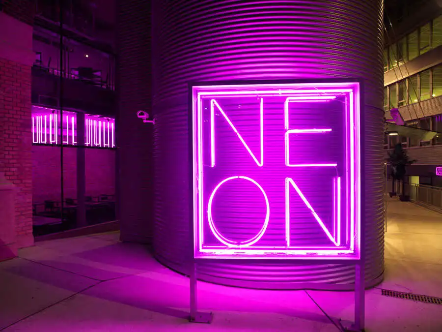 Waterproof side bend silicone LED neon flex commercial neon sign, pink flexible neon lighting for shop window and business storefront exterior decorative neon decor