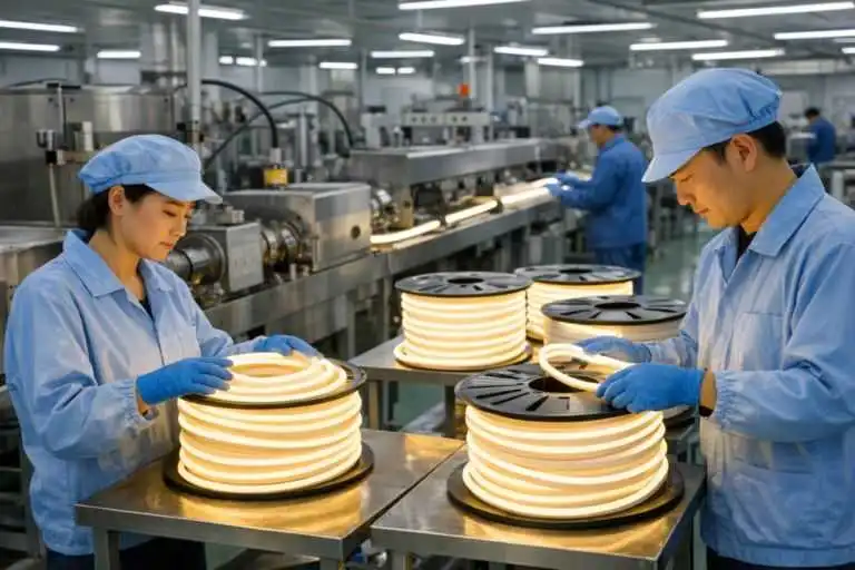 China factory produces bulk silicone neon flex, B2B OEM/ODM supplier, IP68 strip wholesale, adjustable MOQ for importers