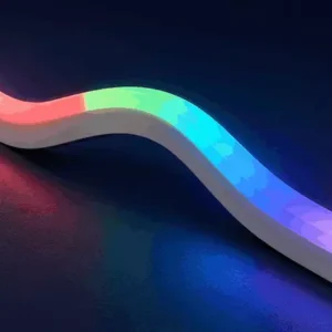 addressable-rgbw-neon-flex-strip-light » Custom LED Strip Lights Manufacturer | Silicone Neon Flex Supplier China Addressable RGBW neon flex strip light showing multi-color dynamic chasing effects on dark background