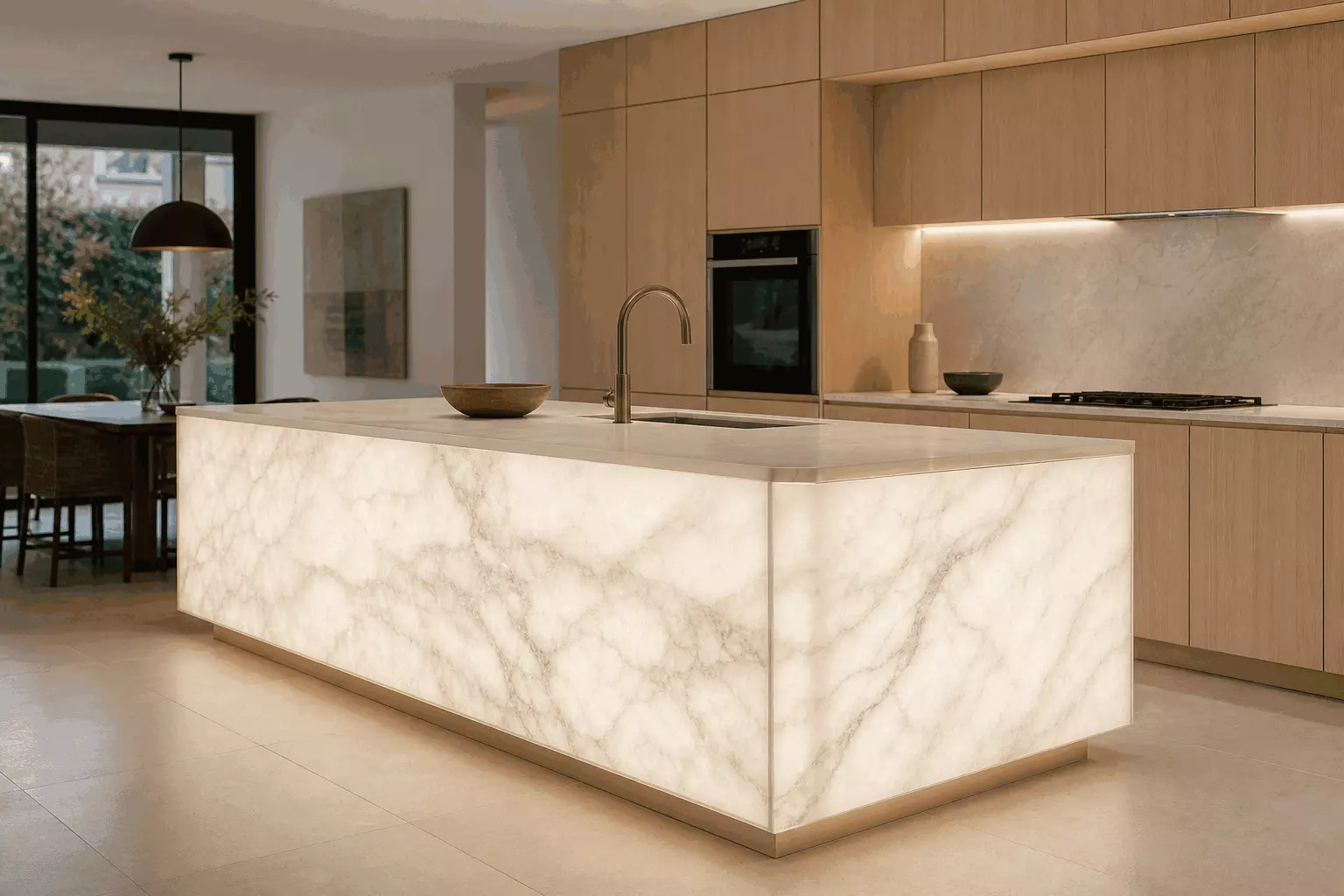 24V flexible led light sheet application for backlit onyx kitchen island countertop，backlit led sheet for stone translucent material