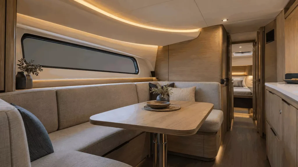 yacht-cabin-cove-led-neon-flex-concept » Custom LED Strip Lights Manufacturer | Silicone Neon Flex Supplier China » Custom LED Strip Lights Manufacturer | Silicone Neon Flex Supplier China Concept yacht cabin cove lighting with continuous LED neon flex in the headliner