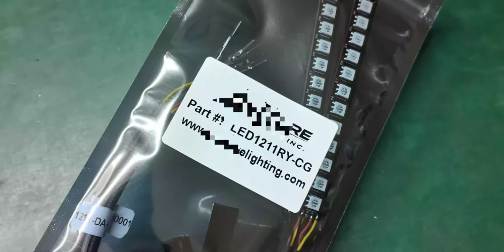Branded reel, full-color box and laser-marked silicone jacket for OEM LED neon flex private label packaging
